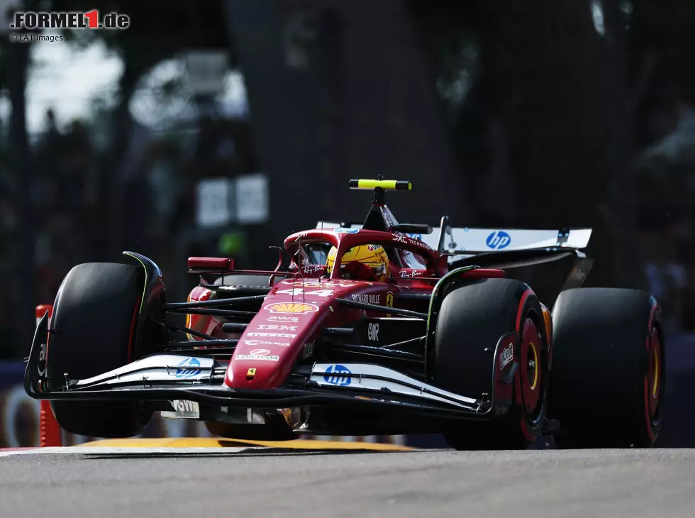Foto zur News: Lewis Hamilton (Ferrari SF-25) beim Formel-1-Rennen in Imola 2025