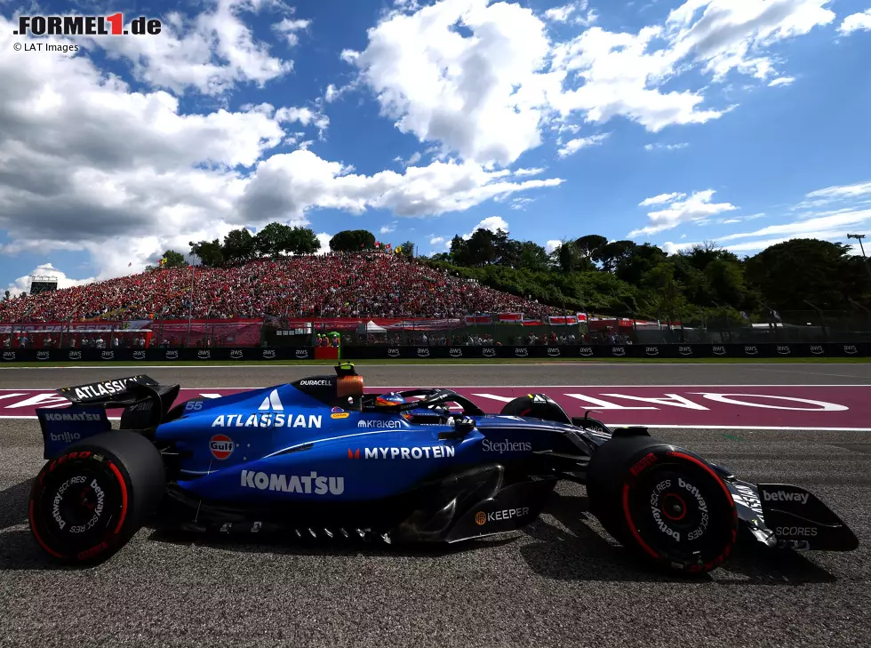 Foto zur News: Carlos Sainz (Williams FW47) beim Formel-1-Rennen in Imola 2025