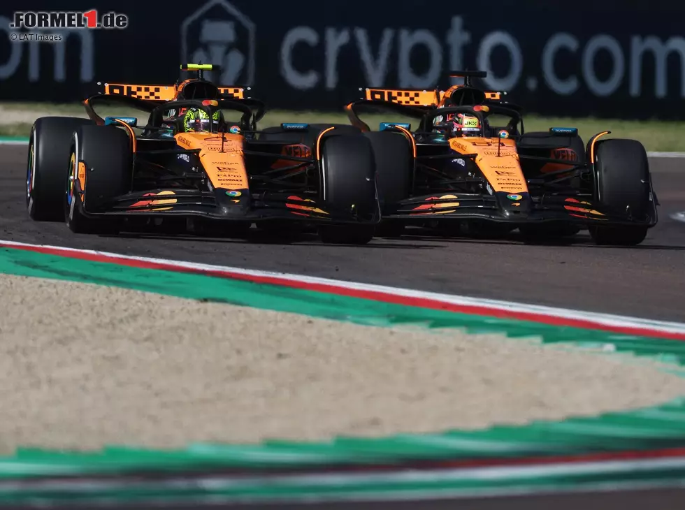 Lando Norris, Oscar Piastri Foto zur News: Lando Norris, Oscar Piastri