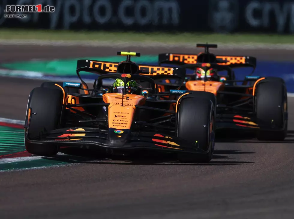 Lando Norris, Oscar Piastri Foto zur News: Lando Norris, Oscar Piastri