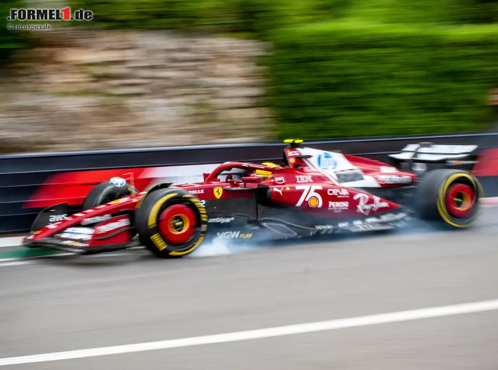 Foto zur News: Lewis Hamilton (Ferrari SF-25) beim Formel-1-Rennen in Monaco 2025
