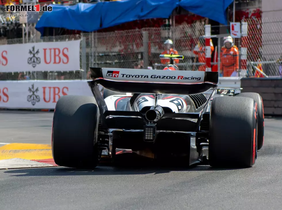 Foto zur News: Oliver Bearman (Haas VF-25) beim Formel-1-Rennen in Monaco 2025