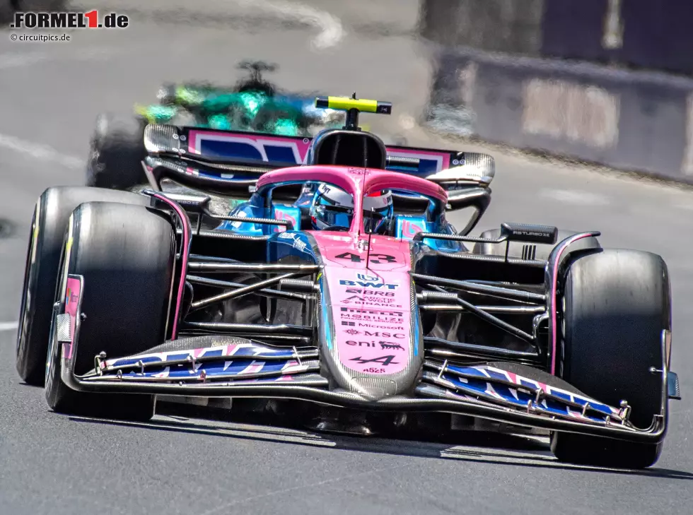 Foto zur News: Franco Colapinto (Alpine A525) beim Formel-1-Rennen in Monaco 2025