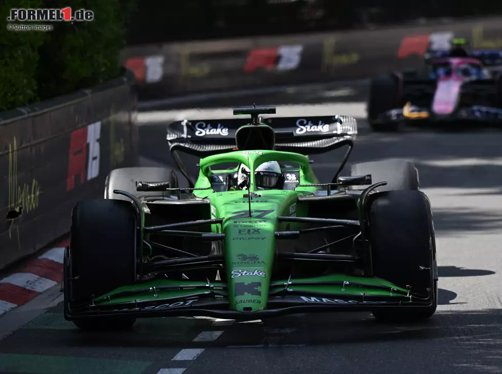 Foto zur News: Nico Hülkenberg (Sauber C45) beim Formel-1-Rennen in Monaco 2025