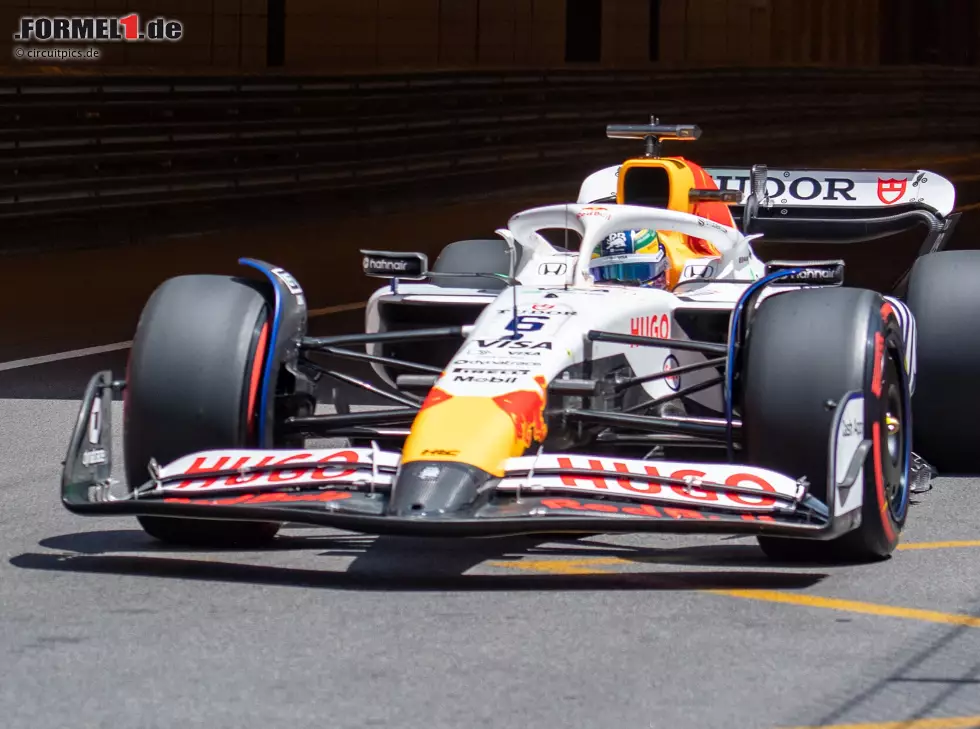 Isack Hadjar im Racing Bulls VCARB 02 beim Formel-1-Rennen in Monaco 2025 Foto zur News: Isack Hadjar im Racing Bulls VCARB 02 beim Formel-1-Rennen in Monaco 2025