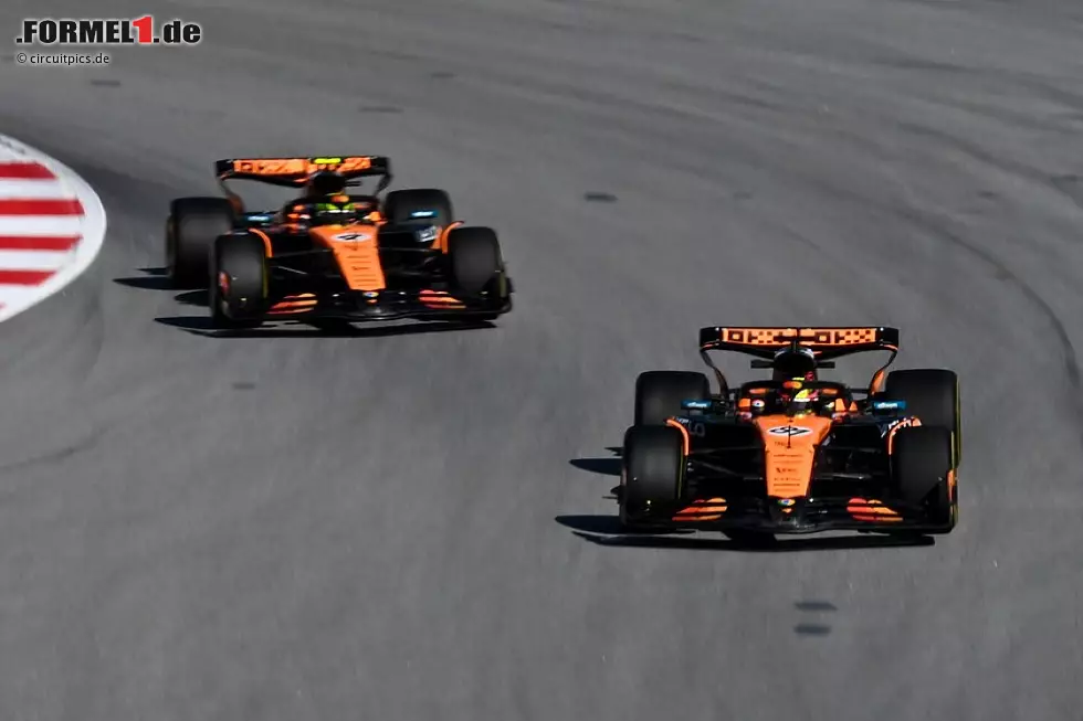 Foto zur News: Oscar Piastri vor Lando Norris: Im Qualifying sorgte das für eine heikle Szene
