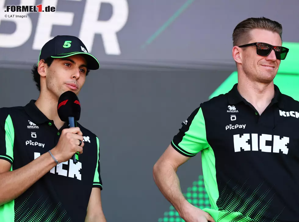 Foto zur News: Gabriel Bortoleto, Nico Hülkenberg
