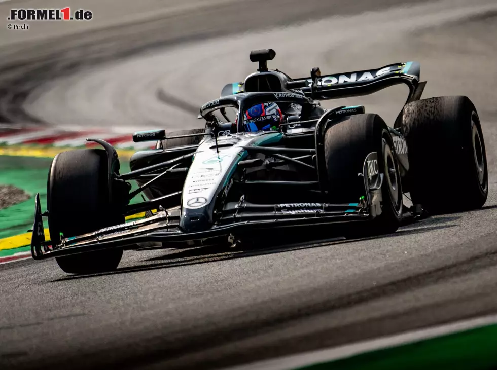 Foto zur News: Andrea Kimi Antonelli beim Pirelli-Reifentest in Barcelona