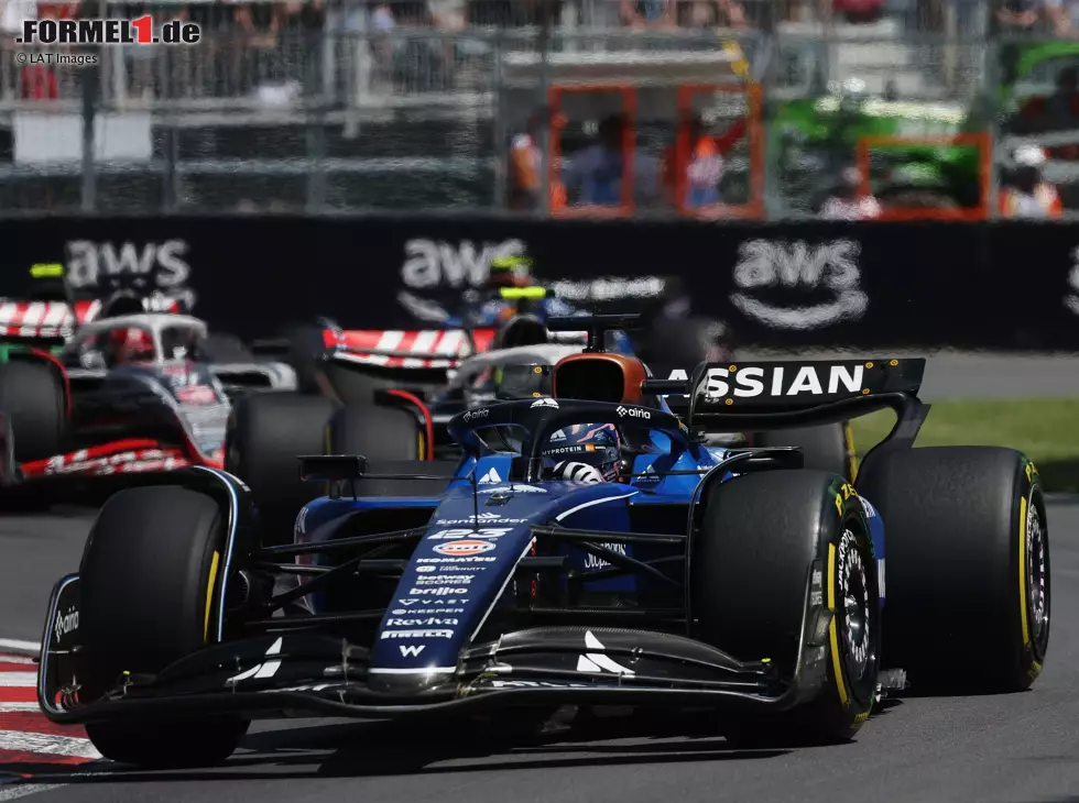 Foto zur News: Alexander Albon, Oliver Bearman, Esteban Ocon