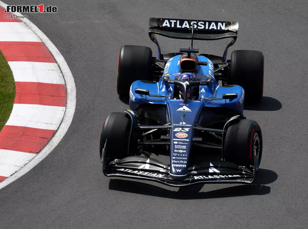 Foto zur News: Alexander Albon (Williams FW47) beim Formel-1-Rennen in Kanada 2025