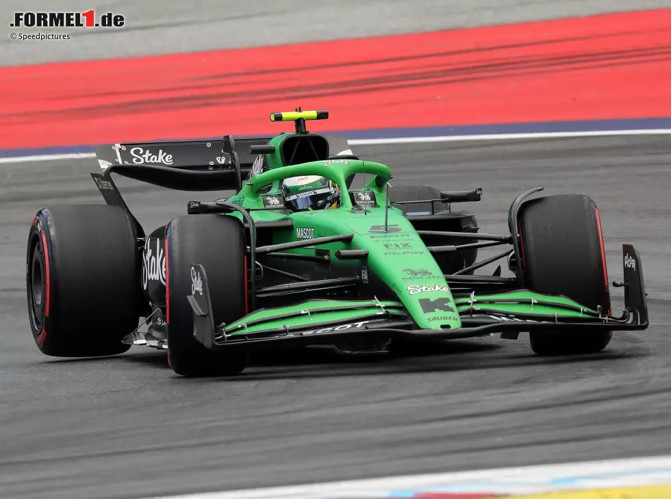 Gabriel Bortoleto (Sauber C45) beim Formel-1-Rennen in Österreich 2025 Foto zur News: Gabriel Bortoleto (Sauber C45) beim Formel-1-Rennen in Österreich 2025