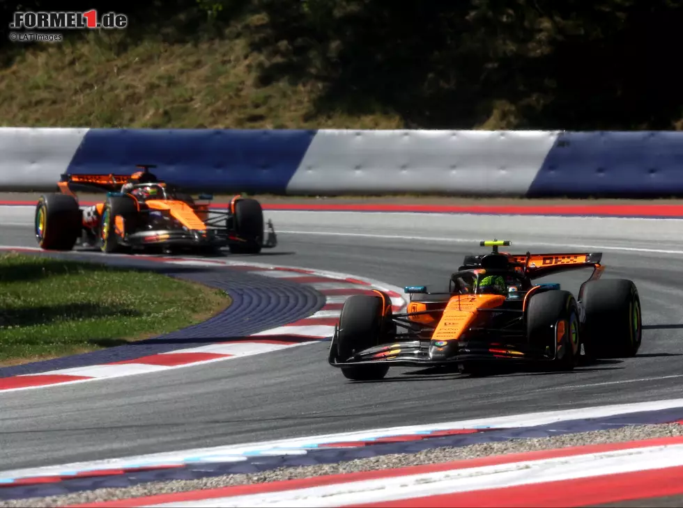 Foto zur News: Lando Norris, Oscar Piastri