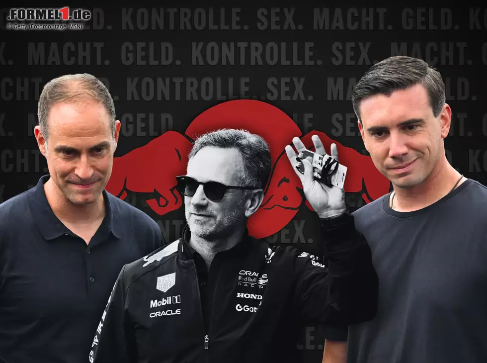 Oliver Mintzlaff, Christian Horner, Mark Mateschitz Foto zur News: Oliver Mintzlaff, Christian Horner, Mark Mateschitz