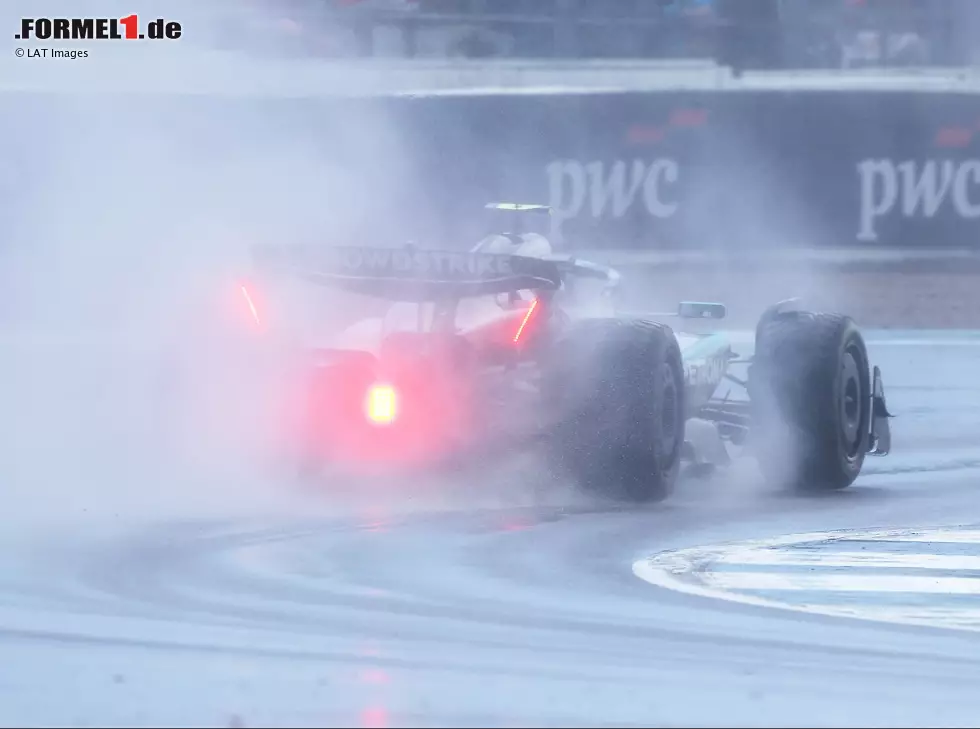 Foto zur News: Andrea Kimi Antonelli (Mercedes) beim Formel-1-Rennen in Silverstone 2025