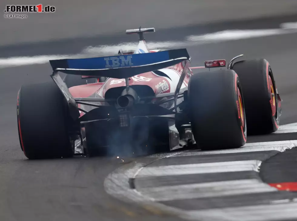 Foto zur News: Charles Leclerc (Ferrari SF-25) beim Formel-1-Rennen in Großbritannien 2025