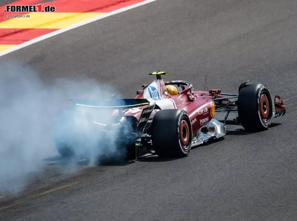 Foto zur News: Lewis Hamilton (Ferrari SF-25) beim Formel-1-Rennen in Belgien 2025
