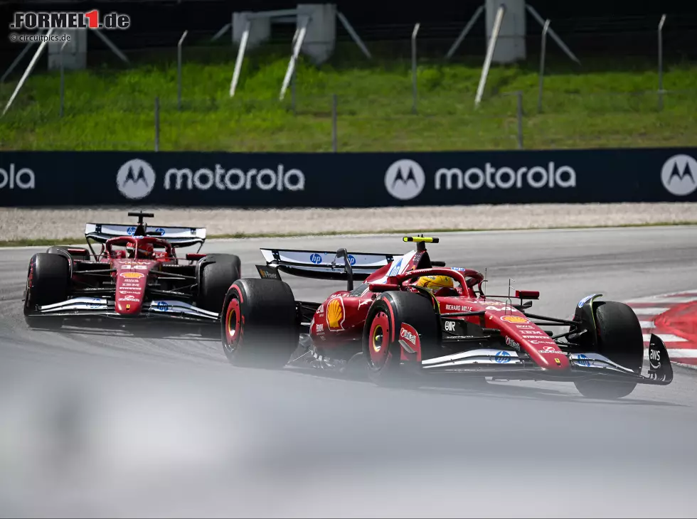 Foto zur News: Charles Leclerc hat aktuell nicht das Ziel, nur seinen Teamkollegen zu schlagen