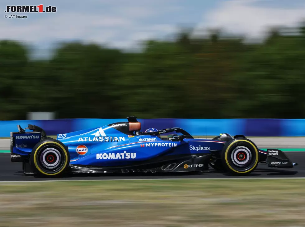 Foto zur News: Alexander Albon (Williams FW47) beim Formel-1-Rennen in Ungarn 2025