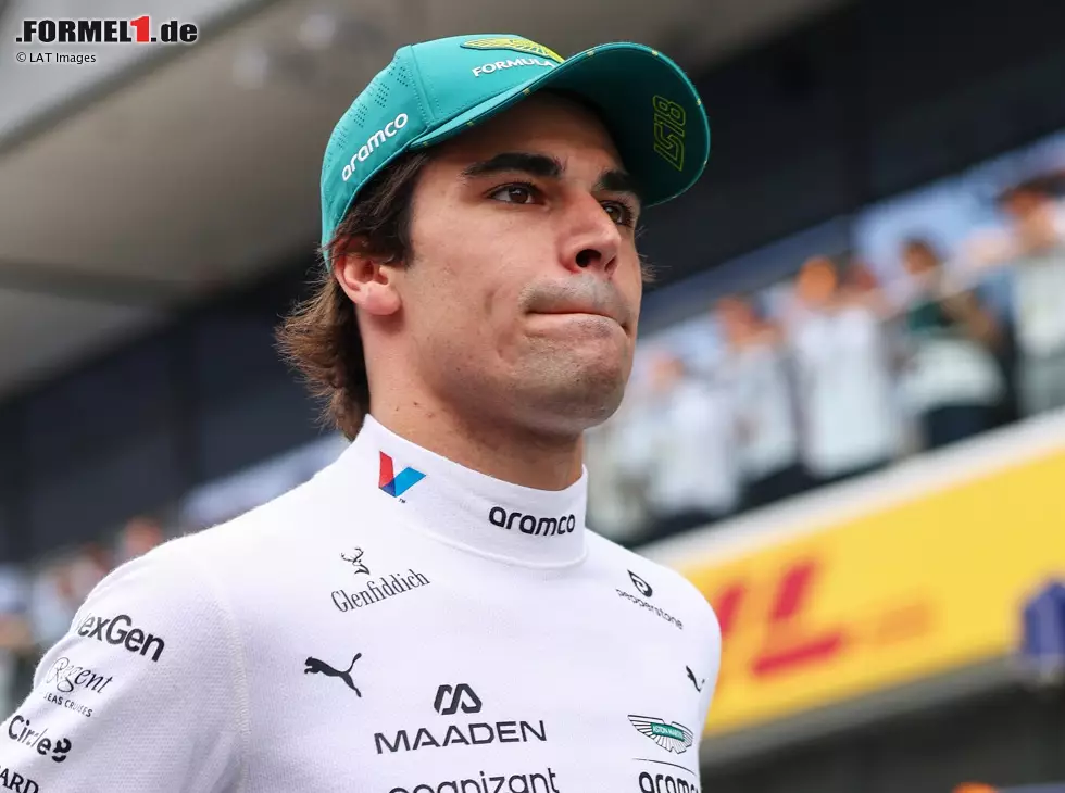 Foto zur News: Lance Stroll (Aston Martin) beim Formel-1-Rennen in Ungarn 2025