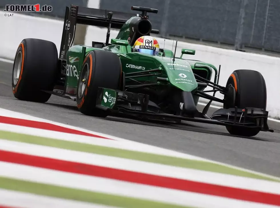 Foto zur News: Roberto Merhi im Caterham CT05 in der Formel-1-Saison 2014