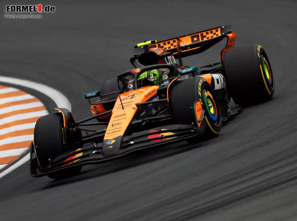 Lando Norris wurde in Zandvoort durch eine defekte Ölleitung lahmgelegt Foto zur News: Lando Norris wurde in Zandvoort durch eine defekte Ölleitung lahmgelegt