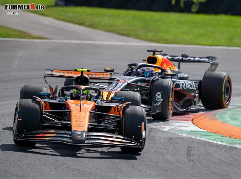 Foto zur News: McLAren vor Red Bull: Im Rennen sind die Papaya-Renner oft noch stärker