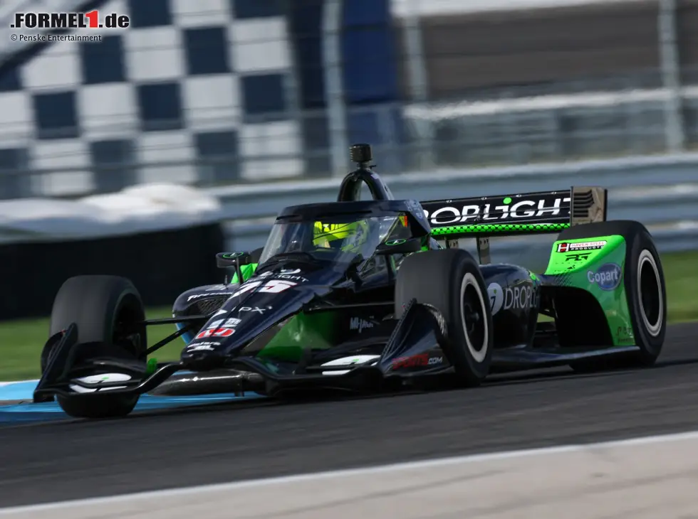 Mick Schumacher macht sich "keine Sorgen" über die Rennen im Oval Foto zur News: Mick Schumacher macht sich "keine Sorgen" über die Rennen im Oval
