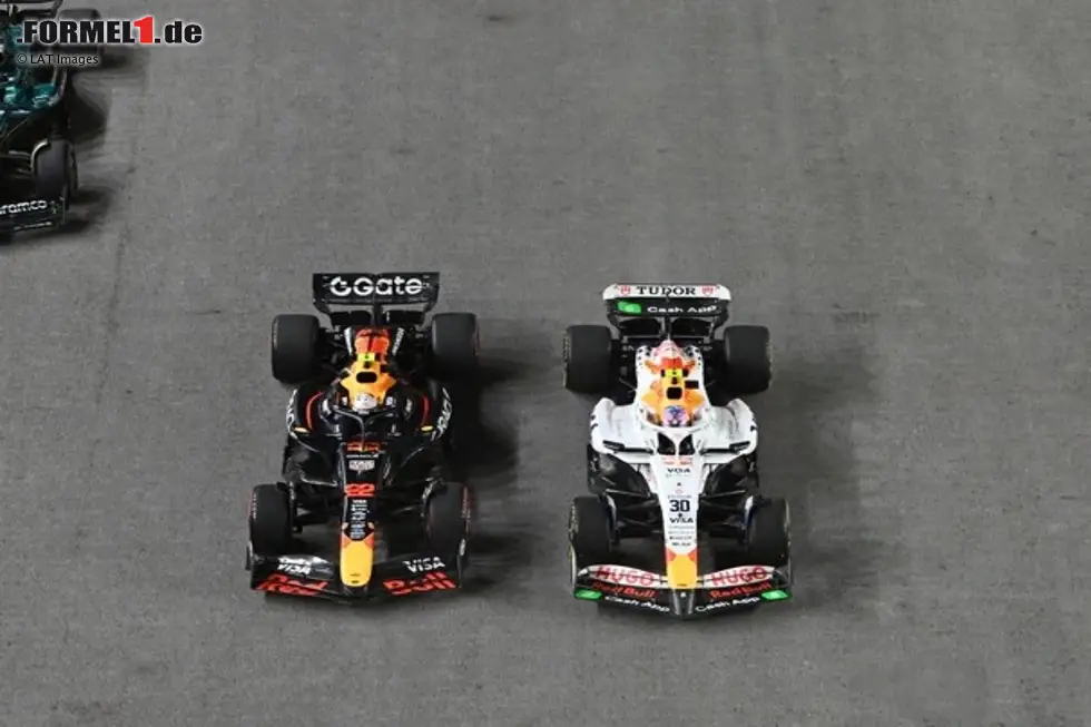 Foto zur News: Yuki Tsunoda und Liam Lawson: Sind sie 2026 noch Red-Bull-Fahrer?