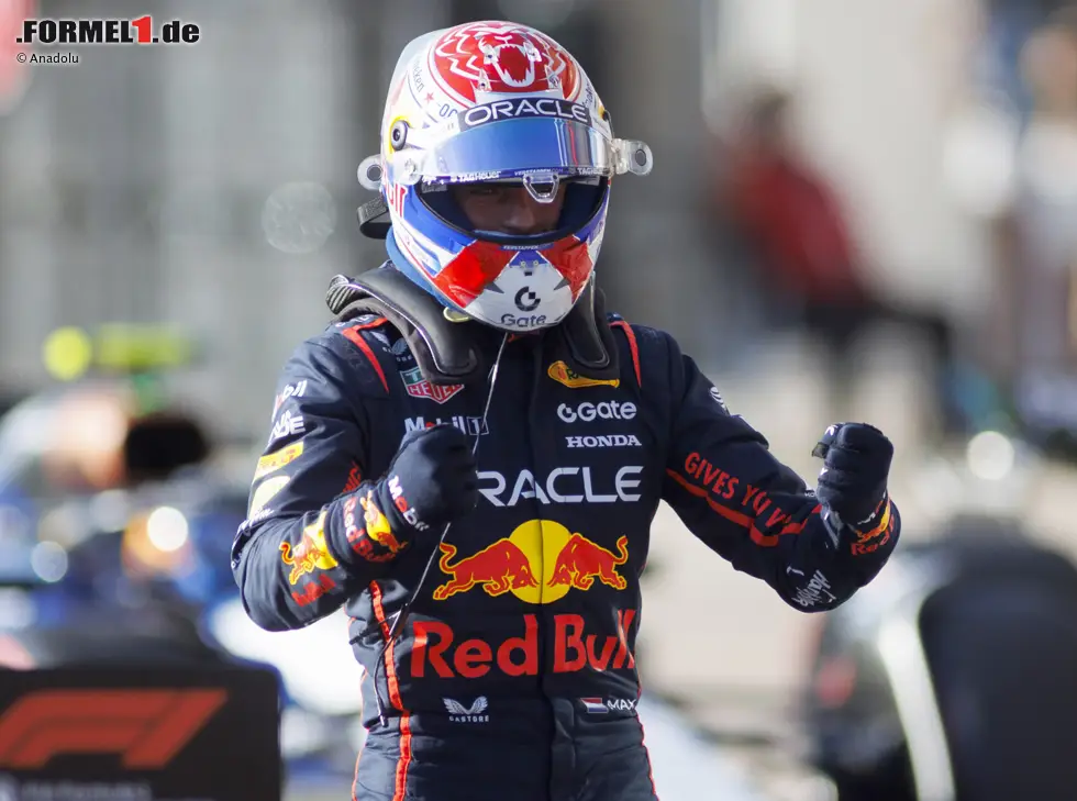 Wird Max Verstappen auch am Sonntag jubeln? Es deutet alles darauf hin ... Foto zur News: Wird Max Verstappen auch am Sonntag jubeln? Es deutet alles darauf hin ...