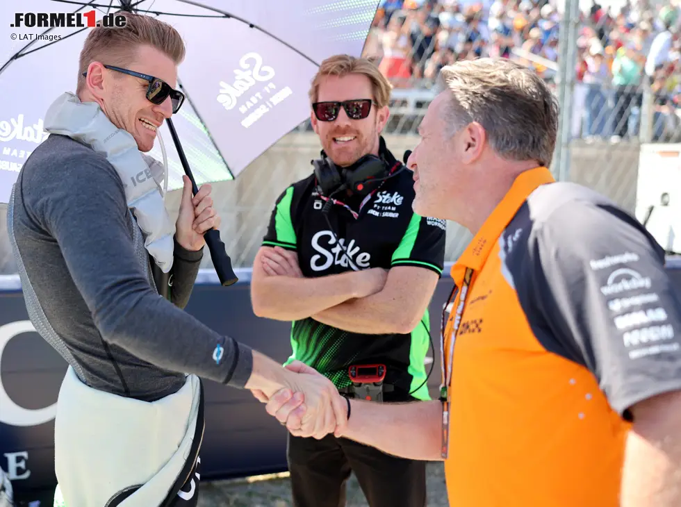 Beweisfoto: Zak Brown hat sich bei Nico Hülkenberg persönlich entschuldigt Foto zur News: Beweisfoto: Zak Brown hat sich bei Nico Hülkenberg persönlich entschuldigt