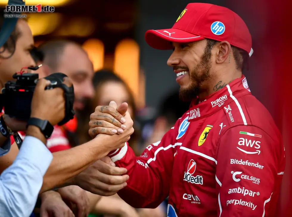 Lewis Hamilton holt in Mexiko seinen bislang besten Startplatz mit Ferrari Foto zur News: Lewis Hamilton holt in Mexiko seinen bislang besten Startplatz mit Ferrari