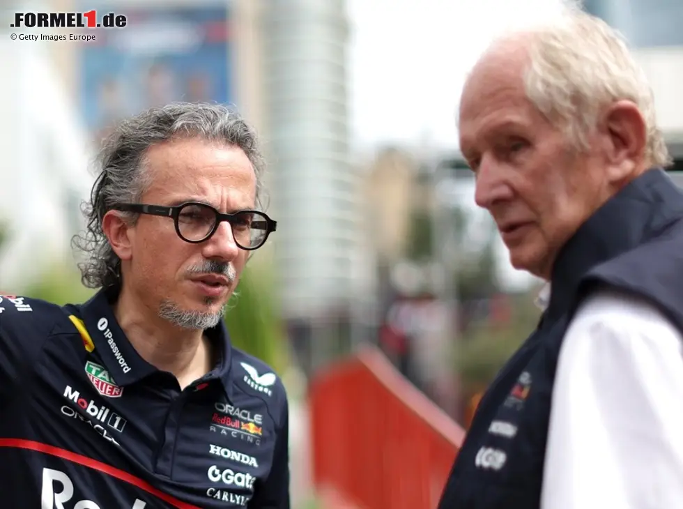 Helmut Marko, Mark Thompson Foto zur News: Helmut Marko, Mark Thompson