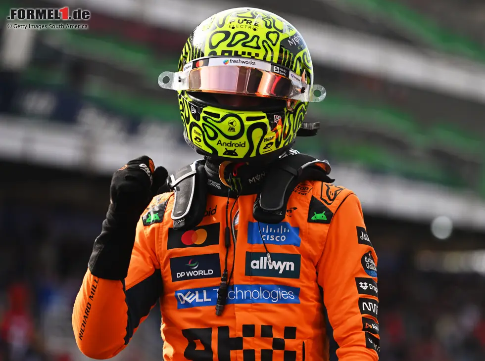 Foto zur News: Trotz Sprint-Pole: Ganz perfekt lief es für Lando Norris nicht