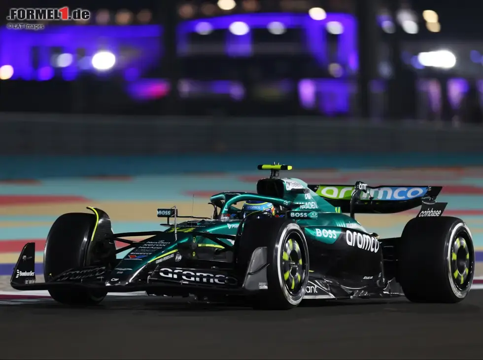 Foto zur News: Fernando Alonso fuhr in Katar auf den vierten Startplatz im Sprint-Quali
