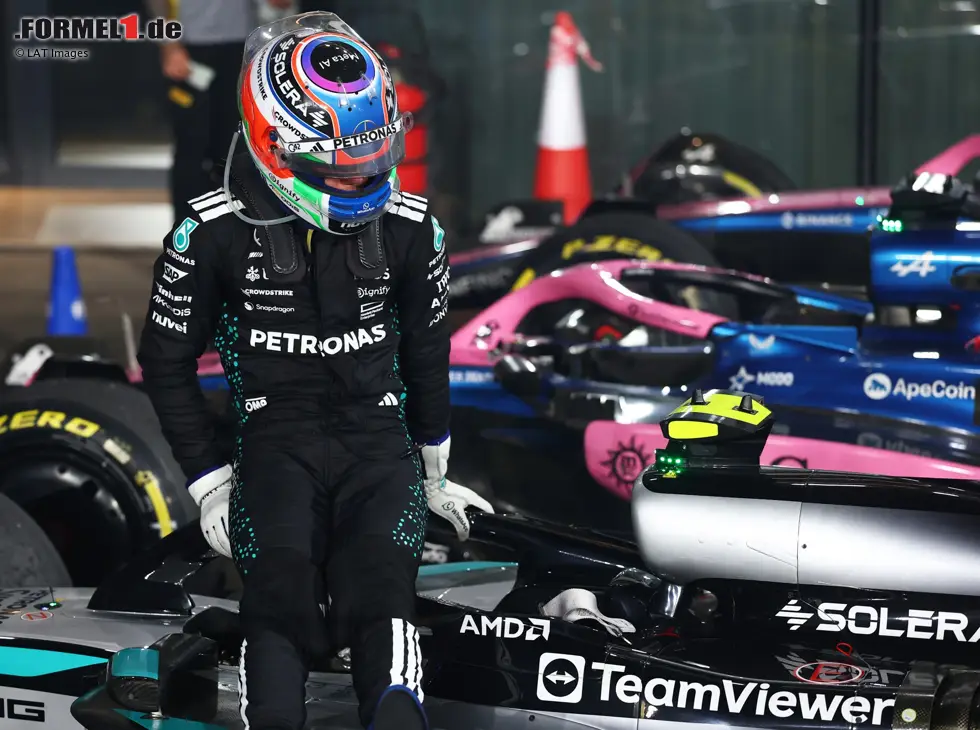 Foto zur News: Andrea Kimi Antonelli (Mercedes) beim Formel-1-Rennen in Katar 2025