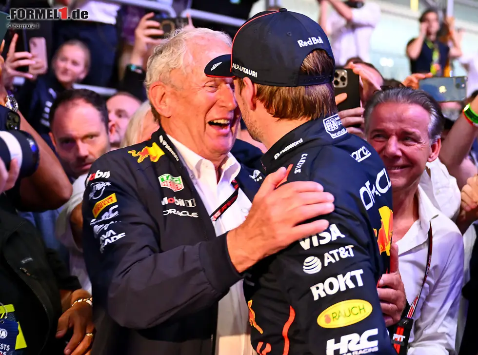 Foto zur News: Max Verstappen, Helmut Marko