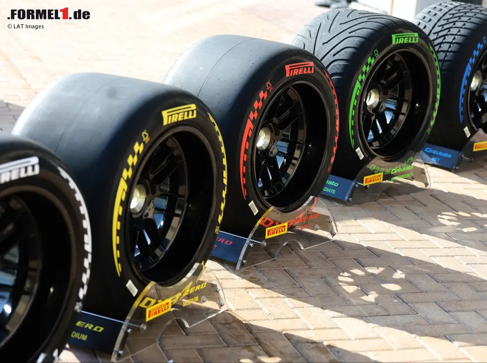 Foto zur News: Die neuen Pirelli-Reifen für die Formel-1-Saison 2026
