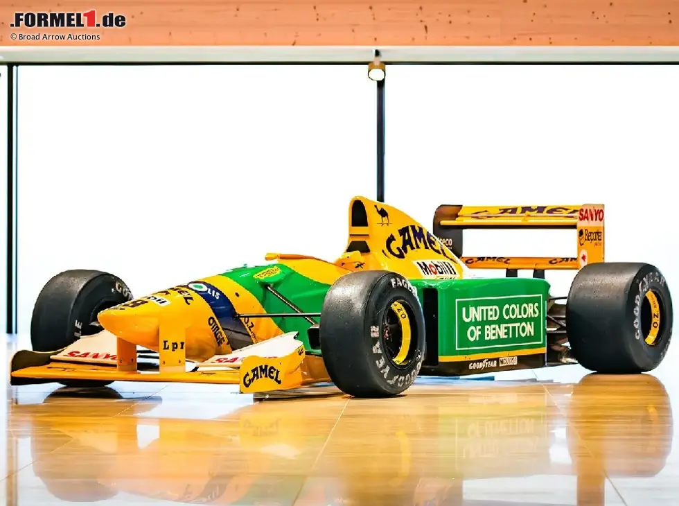 Foto zur News: Der Benetton B192 von Michael Schumacher aus der Saison 1992