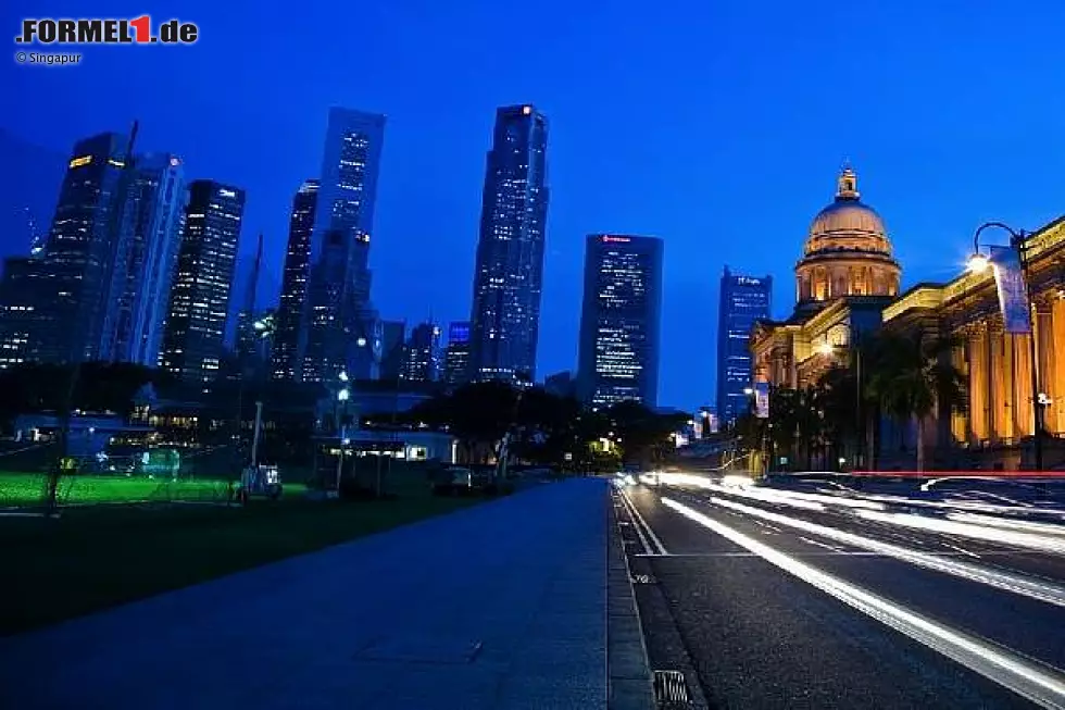 Foto zur News: Nachtrennen in Singapur