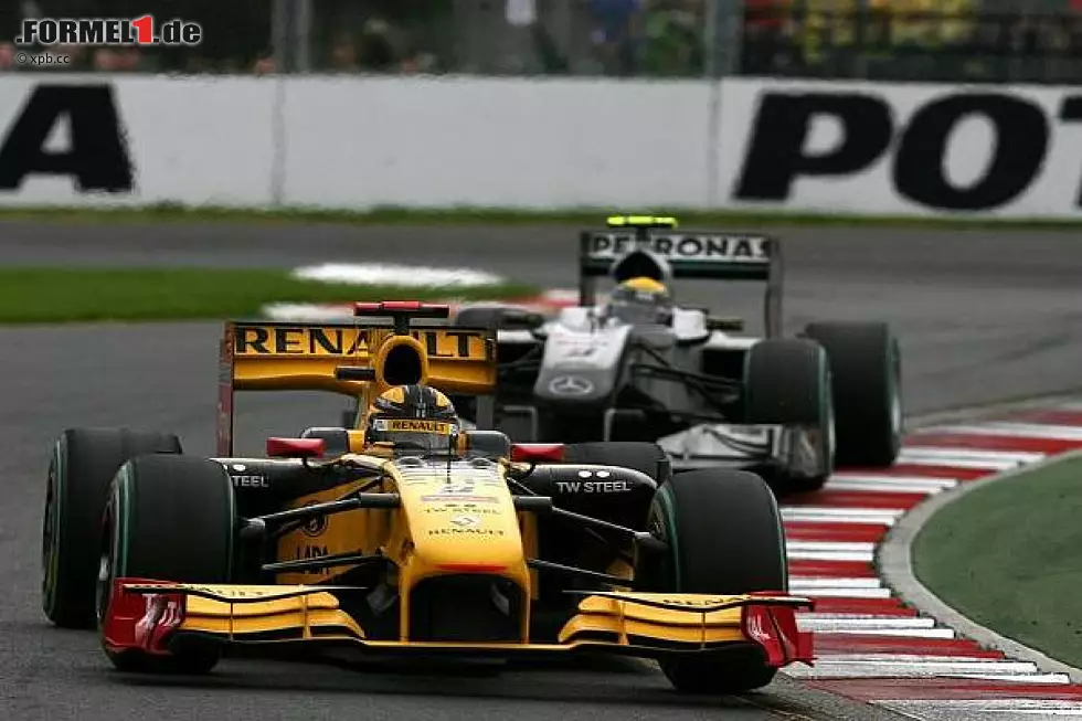 Foto zur News: Nico Rosberg, Robert Kubica