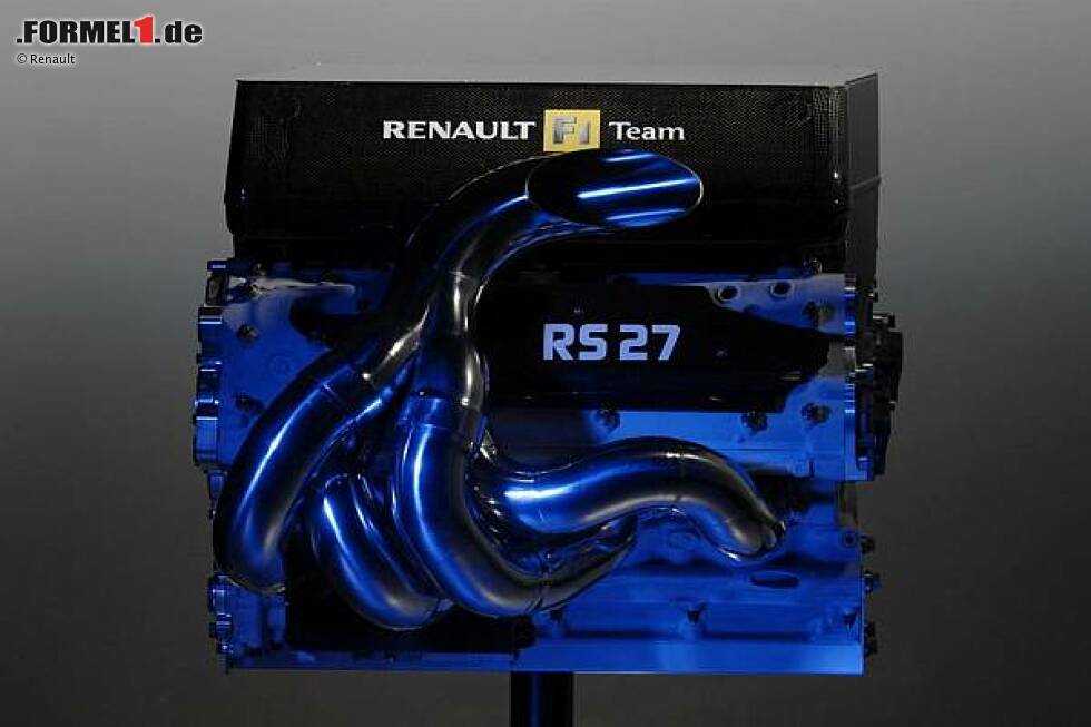 Foto zur News: Renault-RS27-V8-Motor