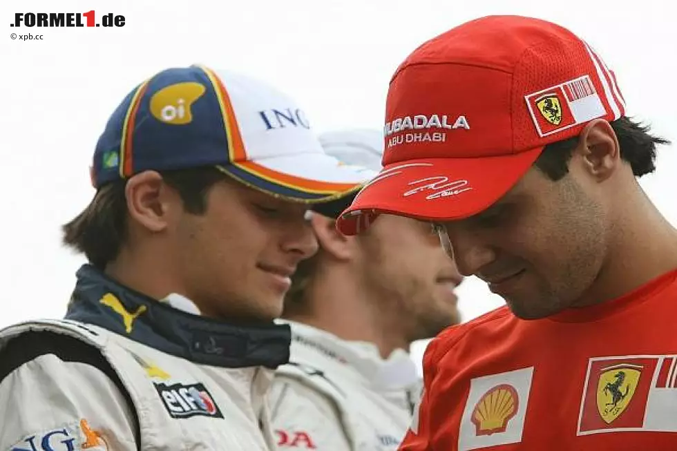 Foto zur News: Nelson Piquet Jr., Felipe Massa