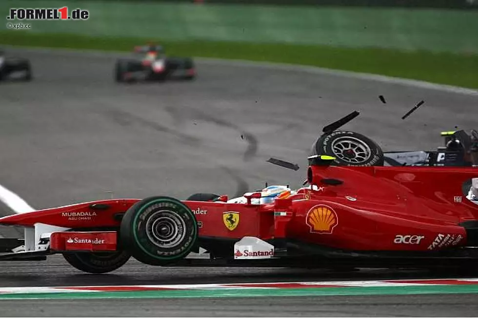 Foto zur News: Fernando Alonso, Rubens Barrichello