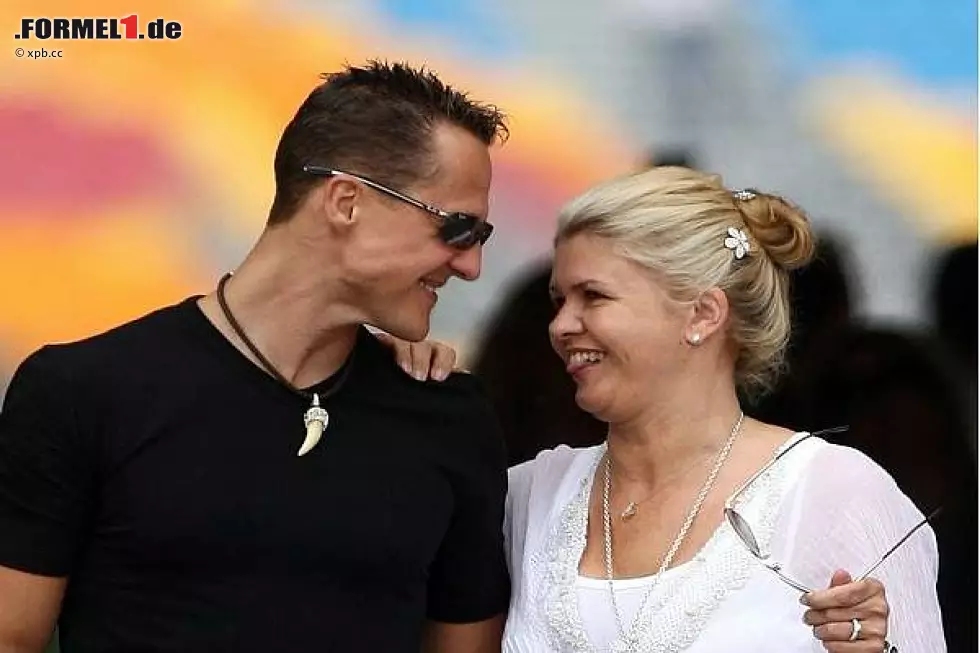 Foto zur News: Michael und Corinna Schumacher