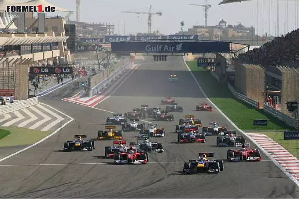 Foto zur News: Start in Manama 2010