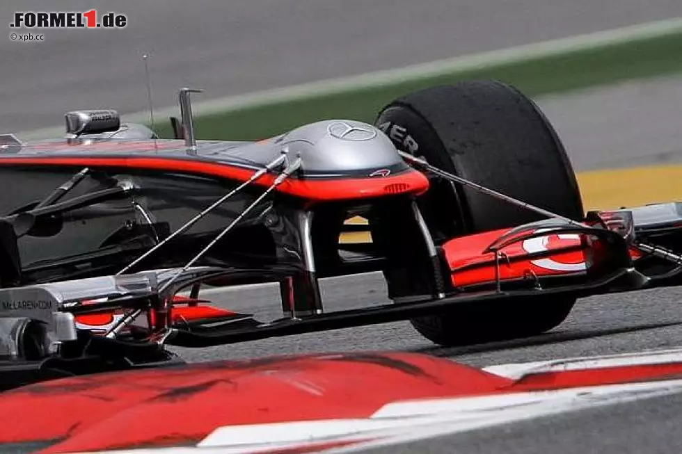 Foto zur News: Sensoren am McLaren-Mercedes MP4-26