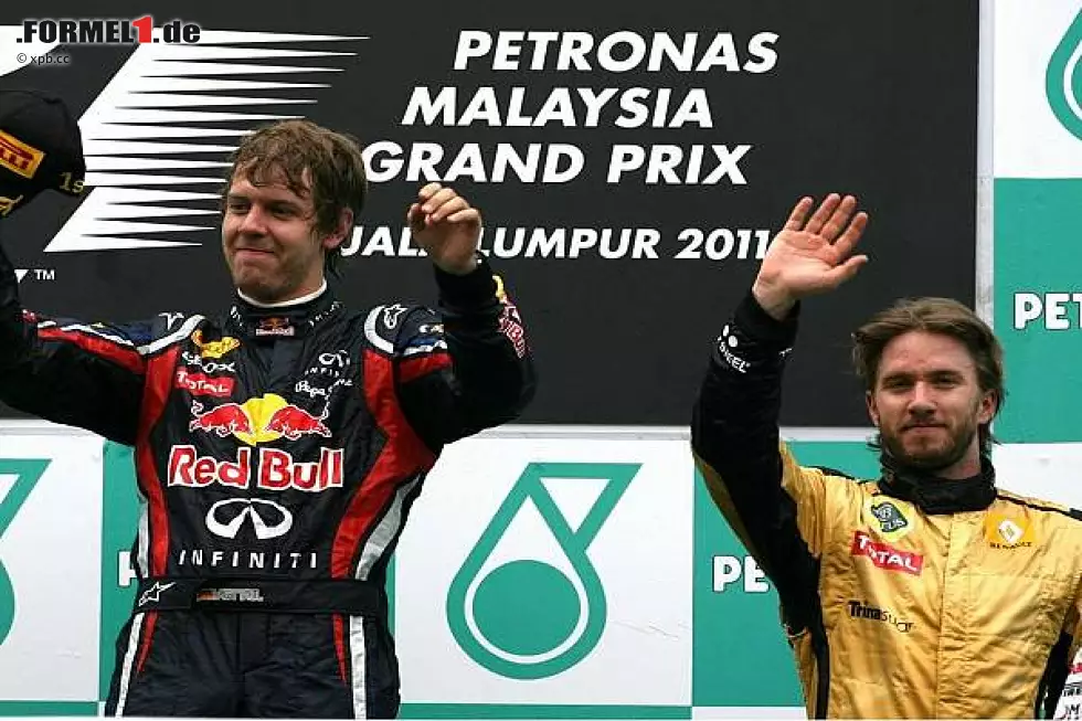 Foto zur News: Sebastian Vettel und Nick Heidfeld