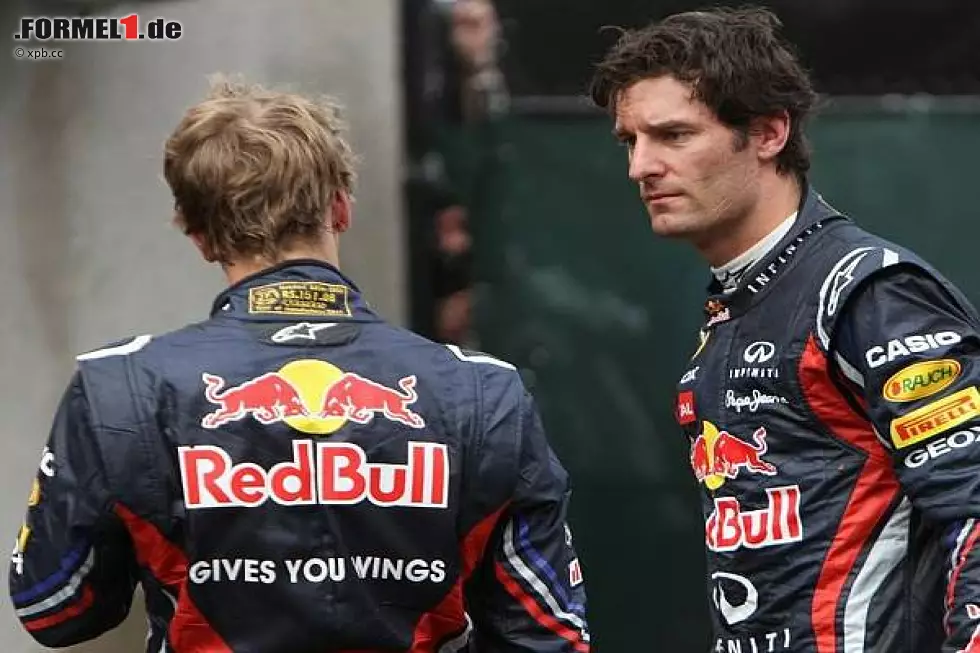 Foto zur News: Sebastian Vettel, Mark Webber