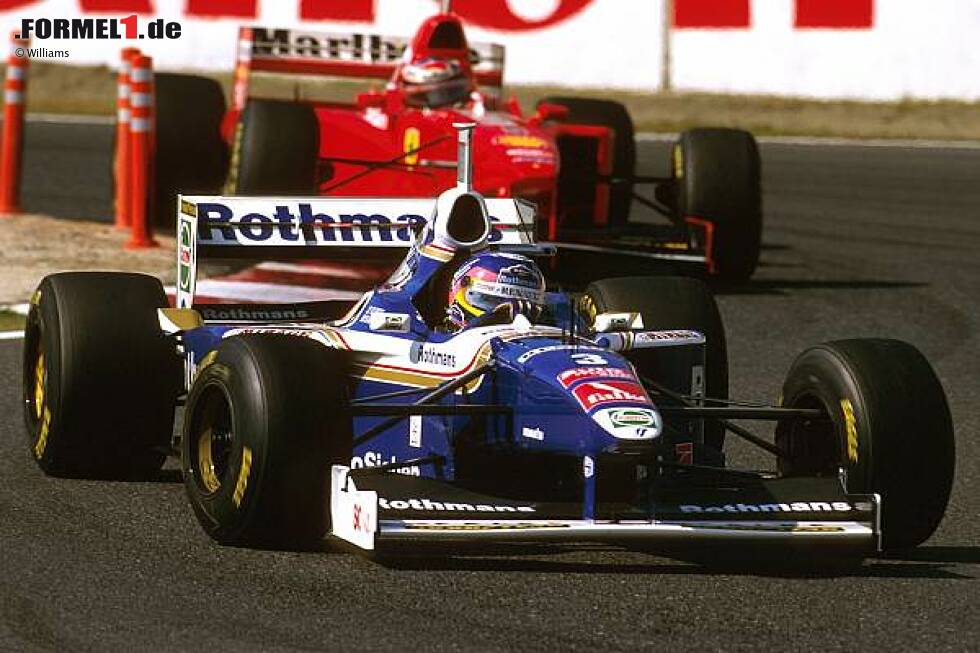 Foto zur News: Michael Schumacher jagt Jacques Villeneuve