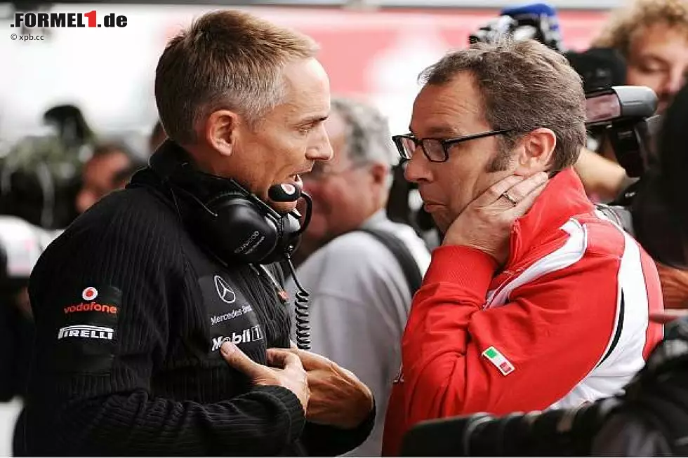 Foto zur News: Martin Whitmarsh und Stefano Domenicali